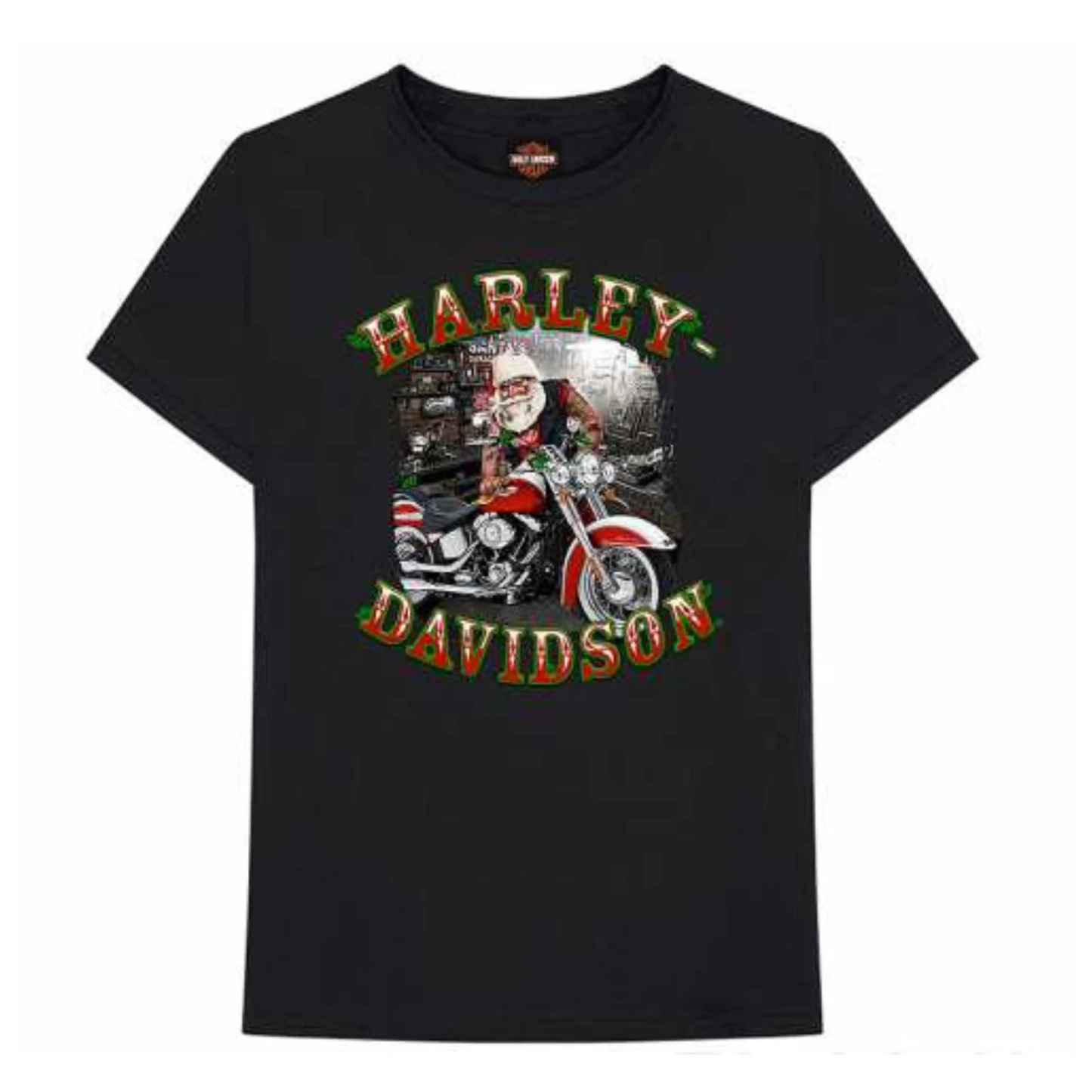 Gasoline Alley Harley-Davidson® Christmas Dealer Tee - Workshop
