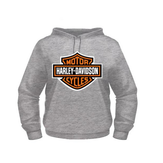 Gasoline Alley Harley-Davidson® Bar & Shield Hoodie - Grey
