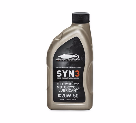Harley-Davidson® Syn3 Full Synthetic Lubricant 1 Qt