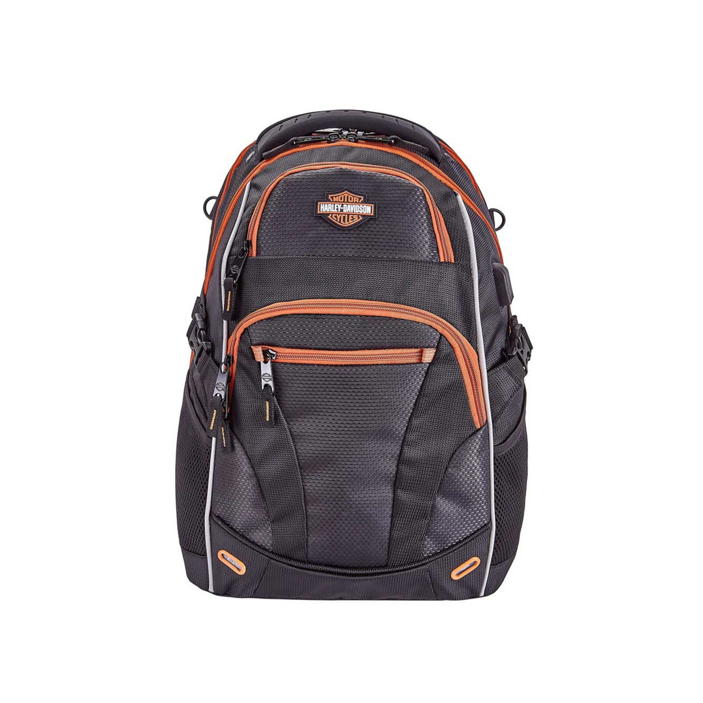 Harley-Davidson® Renegade II Hi-Tech External USB Port Backpack - Rust/Black