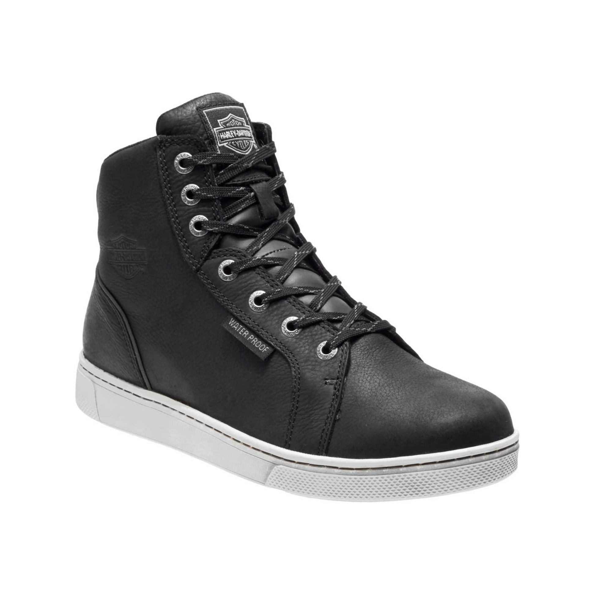Harley Davidson Men s Midland Black Motorcycle Boots Gasoline