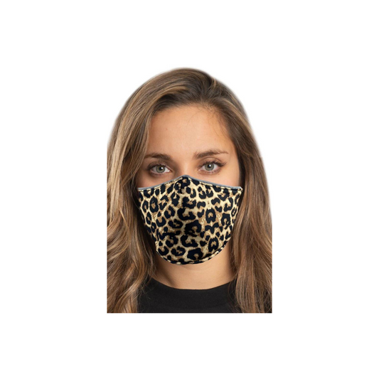 Hair Glove® Leopard Print Face Mask Set