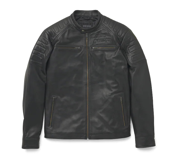 Harley-Davidson® Men’s Wells Leather Jacket