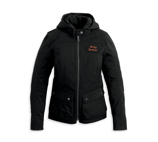 Harley-Davidson® Women's Estabrook 3-in-1 Textile Jacket - Black