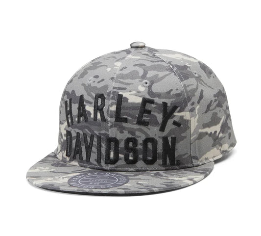 Harley-Davidson® Men's Staple Novelty Cap - Camo - Grey