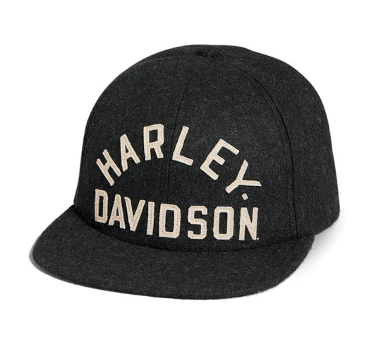 Harley-Davidson® Men's Staple Unstructured Strapback - Charcoal Grey