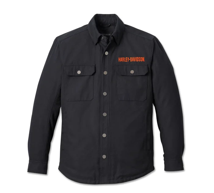 Harley-Davidson® Men's Operative Riding Shirt Jacket - Black