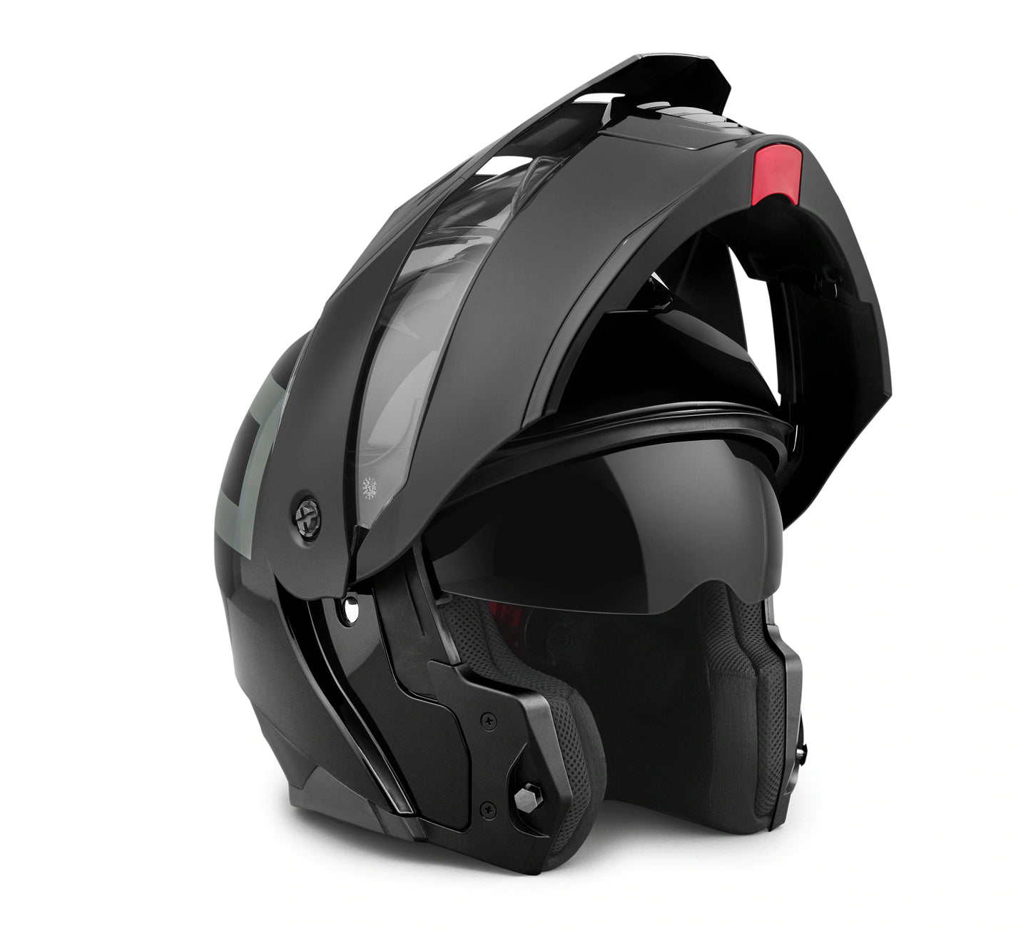 Harley-Davidson® Unisex Grit Adventure J09 Gloss Black Modular Helmet
