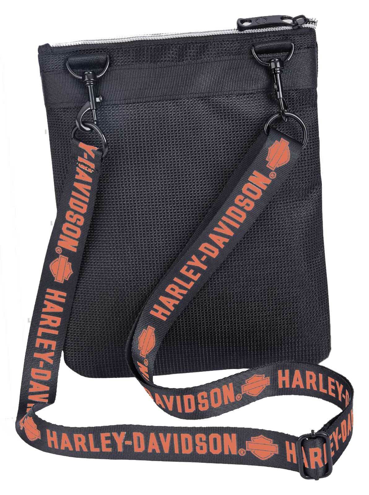 Harley-Davidson® Women's Rubber #1 Logo Crossbody Sling Purse
