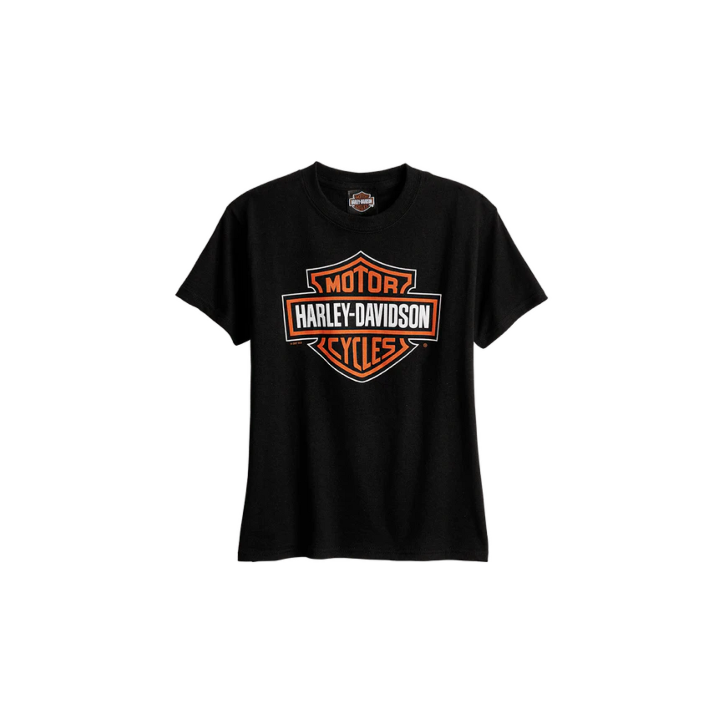 Gasoline Alley Harley-Davidson® Kids Bar & Shield Logo Short Sleeve Graphic T-Shirt - Black