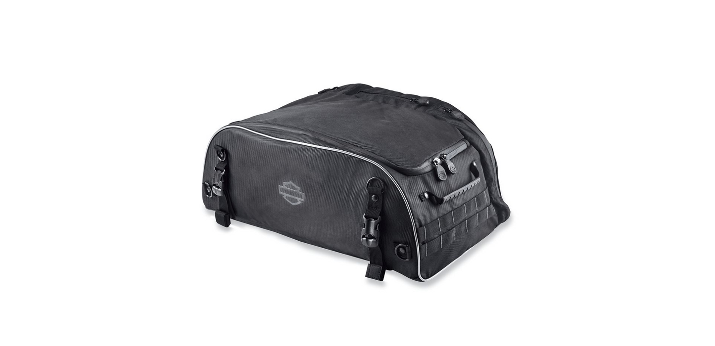 Harley-Davidson® Onyx Premium Luggage Collapsible Tour-Pak Rack Bag