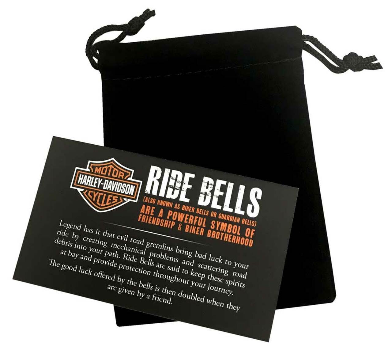 Harley-Davidson® Red Flames Bar & Shield Ride Bell