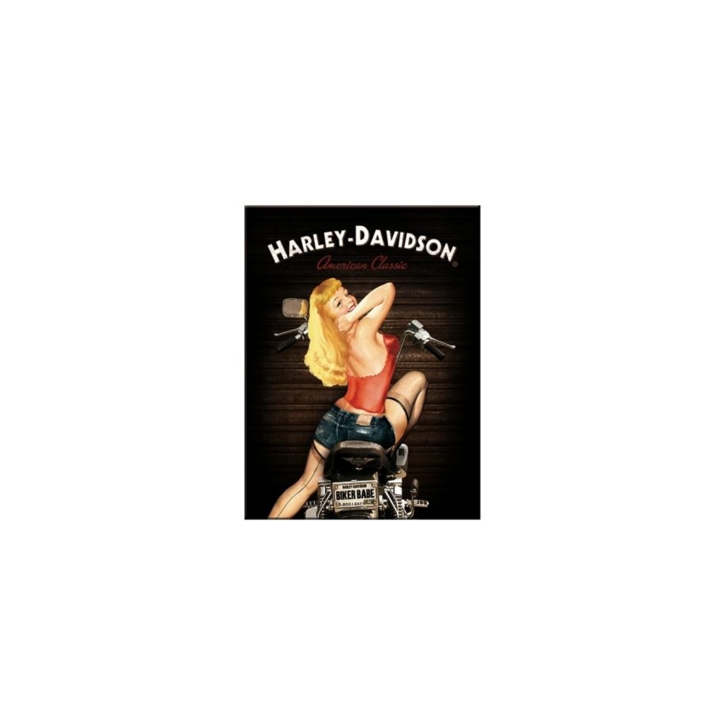 Harley-Davidson® Biker Babe Magnet