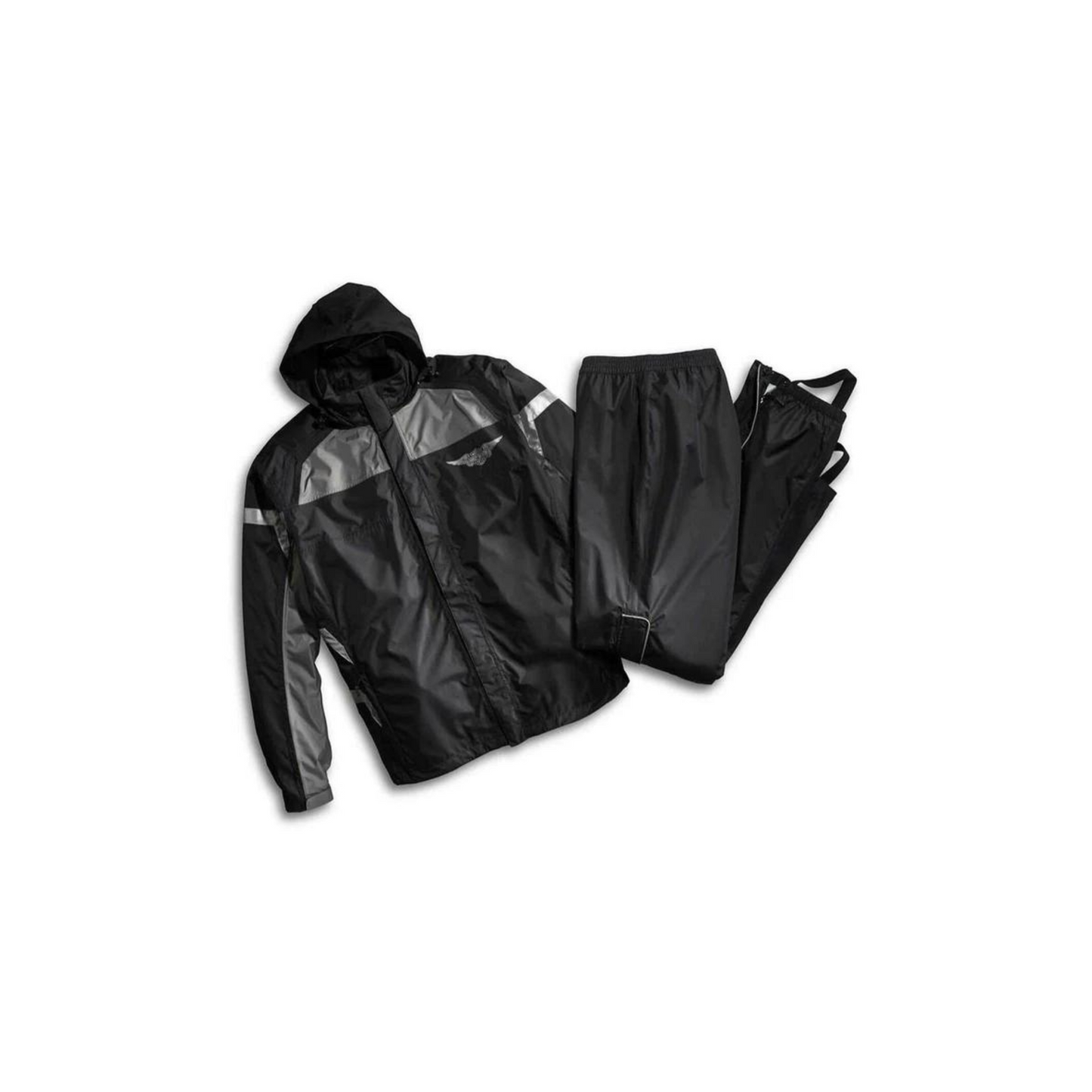 Harley-Davidson® Rain Suit, Full Speed Winged B&S Reflective Suit
