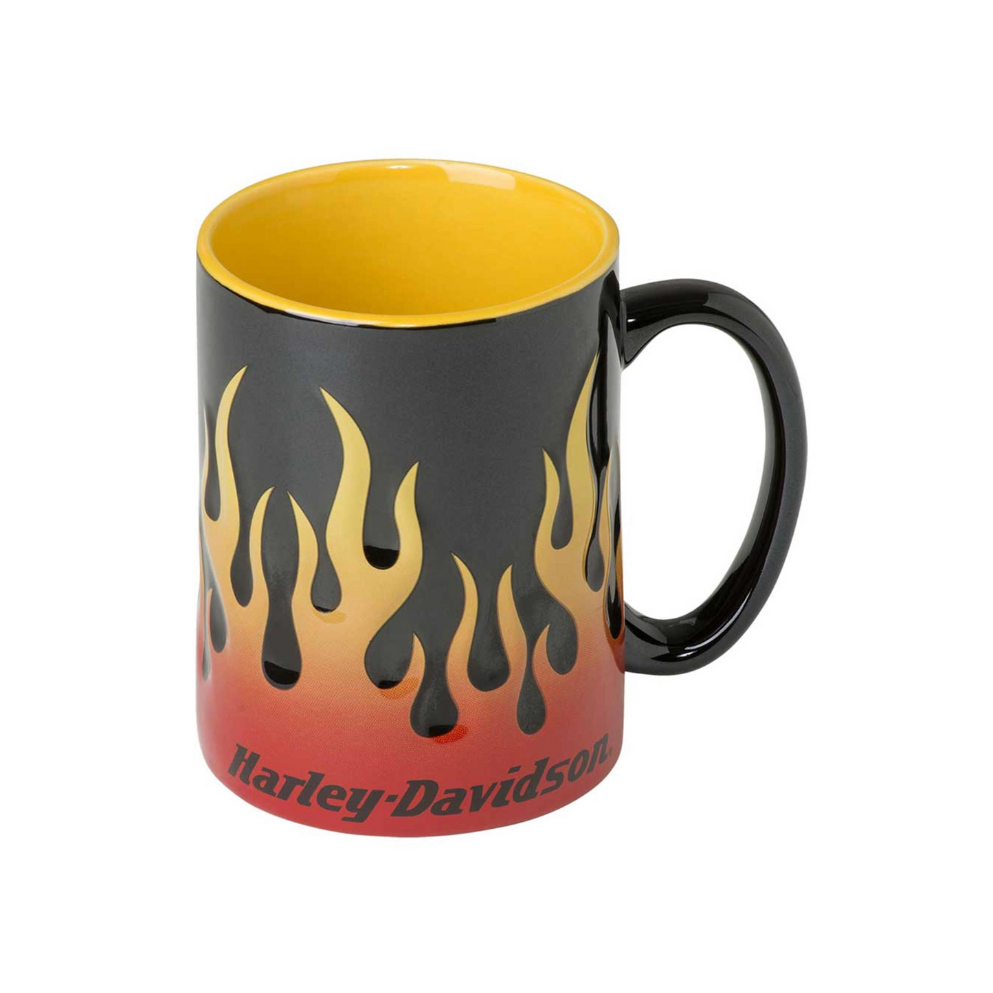 Harley-Davidson® Core Sculpted Flames Coffee Mug