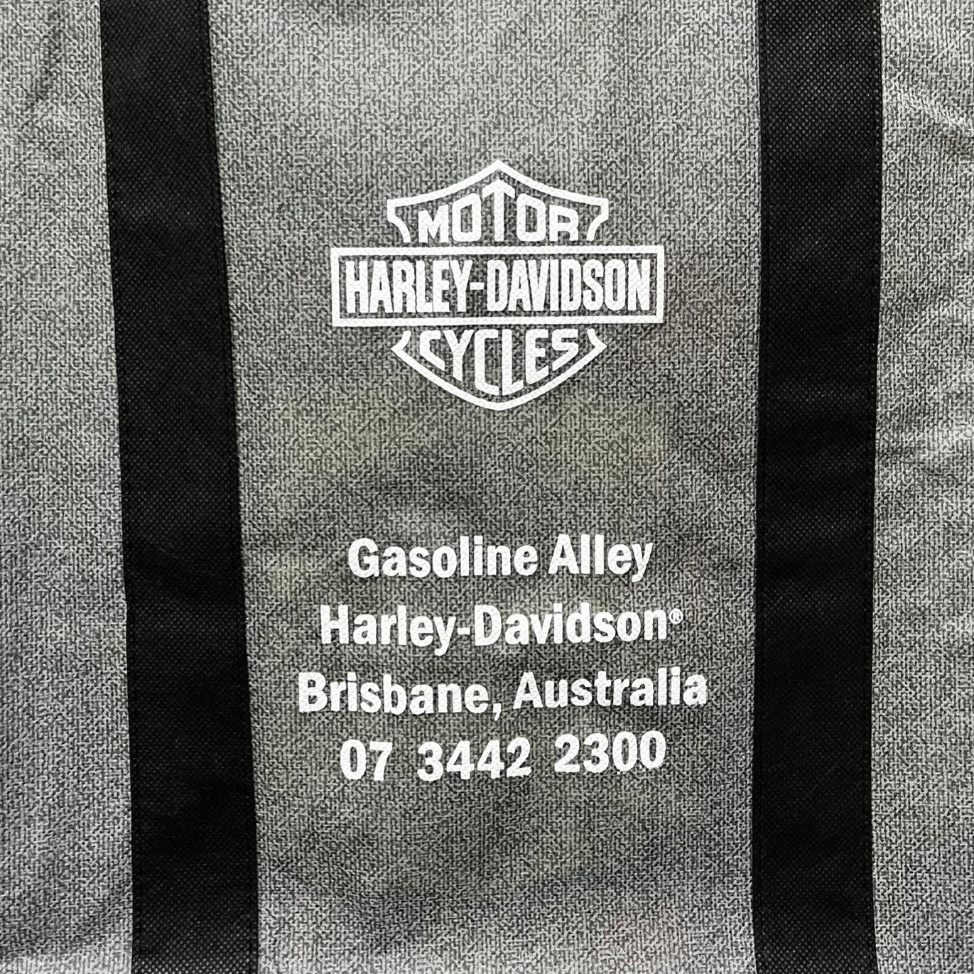 Gasoline Alley Harley-Davidson® Heathered Non-Woven Shopper Tote