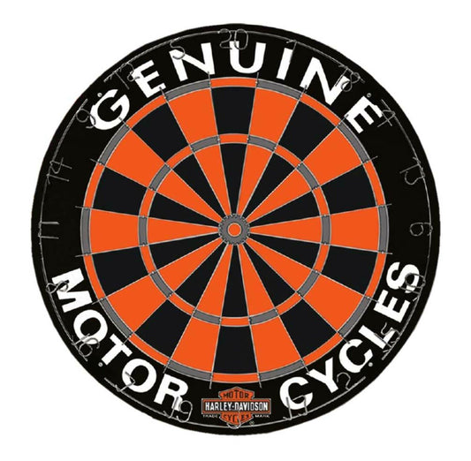 Harley-Davidson® Genuine Competition Dartboard w/ Harley Colours